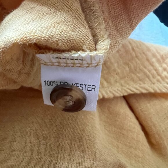 Women's Gauze Button Down Shirt | Size: Large - Picture 4 of 5